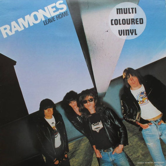 Vintage Vinyl Ramones- Leave Home 80's Colored Punk Rock