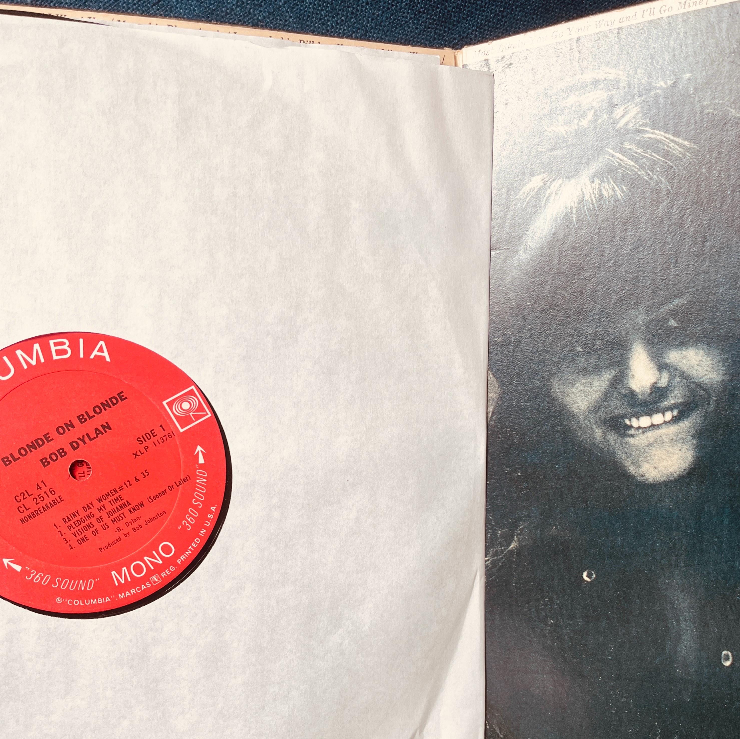 希少なボブ・ディラン『ブロンド・オン・ブロンド』アナログ盤 – 1966