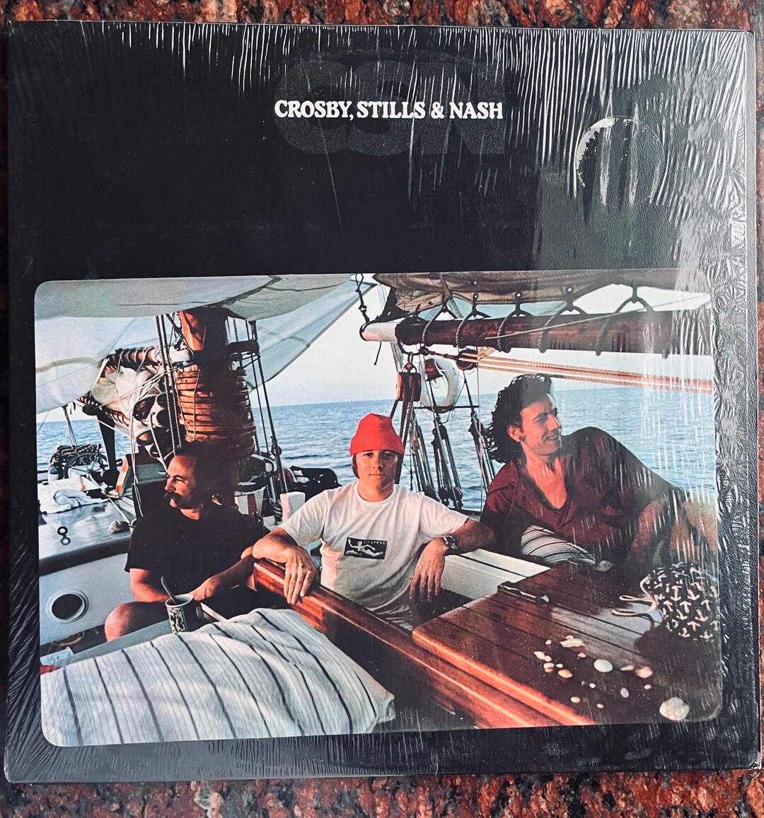 Vintage Vinyl Crosby, Stills & Nash – CSN 70's Folk Soft Rock 1st Press ...