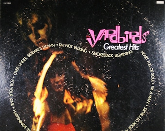 Vinilo vintage The Yardbirds – Los grandes éxitos de The Yardbirds Jeff Beck de los años 60 Rock clásico Psych Blues Rock 1er disco de prensa