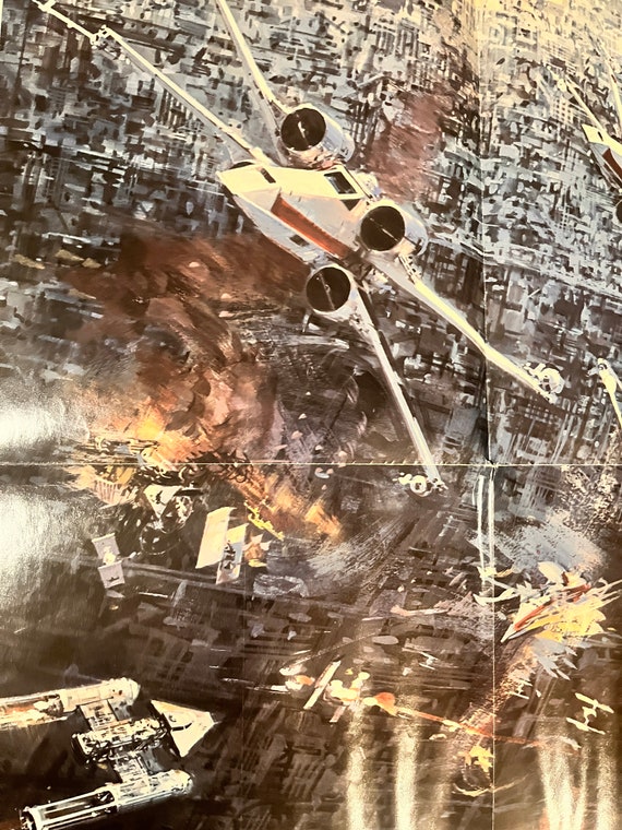 希少なスターウォーズ - ヴィンテージオリジナル 1977年 デススター SF