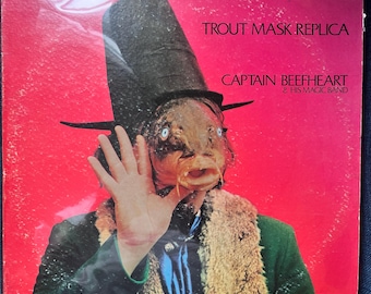 Vintage Captain Beefheart Trout Mask Replica 2X LP – Original 1969