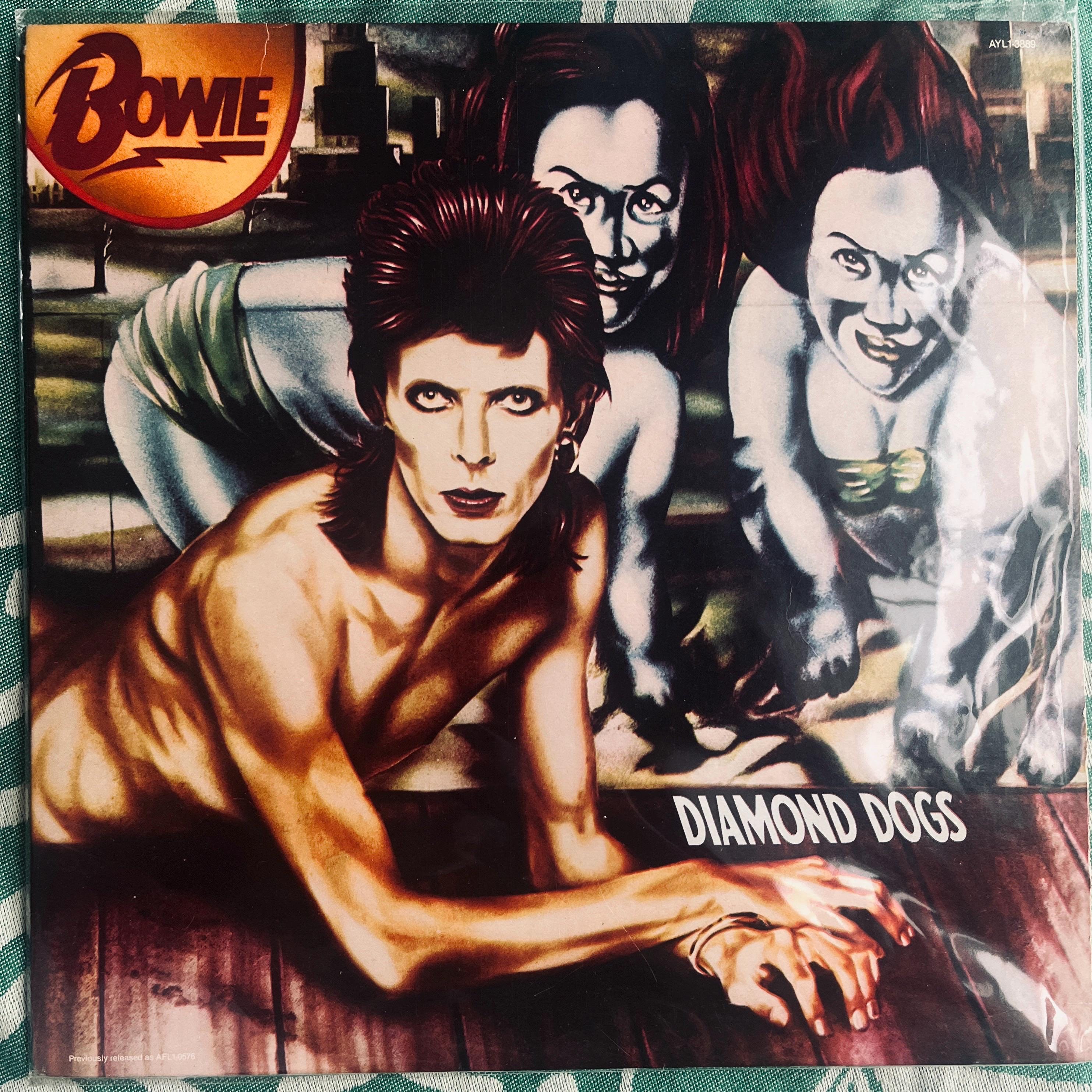 David Bowie diamond dogs vinyl LP レコード Vintage Vinyl David Bowie- Diamond Dogs 80's Pop Rock LP