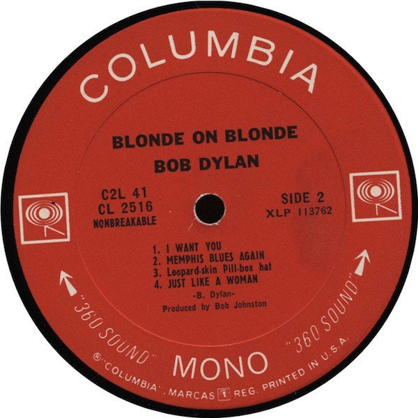 【新品未開封】レコード　Bob Dylan ブロンド・オン・ブロンド(MONO) Amazon.com: Bob Dylan - Blonde on Blonde - Exclusive VMP
