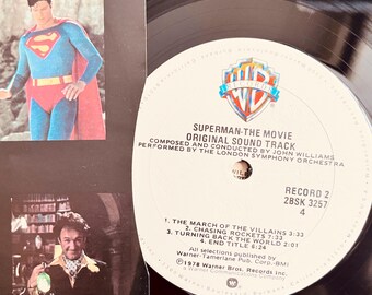 ヴィンテージ ビニール ジョン・ウィリアムズ – スーパーマン ザ