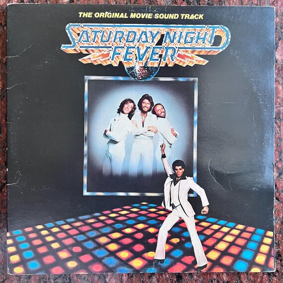 SATURDAY NIGHT FEVER 西ドイツ盤 RED FACE 初期盤 Vintage Vinyl Saturday Night Fever - 70's Movie Soundtrack Bee