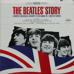 Vintage Vinyl The Beatles - The Beatles Story 60's Rock Spoken Word Documentary Original 2XLP Record  Set