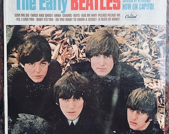 Vinilo vintage The Beatles - The Early Beatles 60s Primera edición MONO LP de rock
