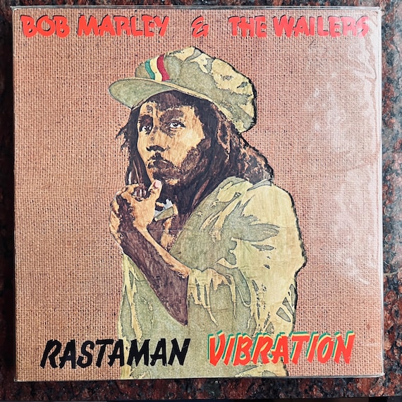 レゲエレコード ボブマーリー ラスタマンバイブレーション 初版帯付