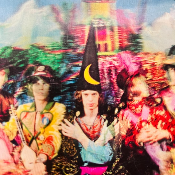 RARE Vintage Vinyl the Rolling Stones - Their Satanic Majesties