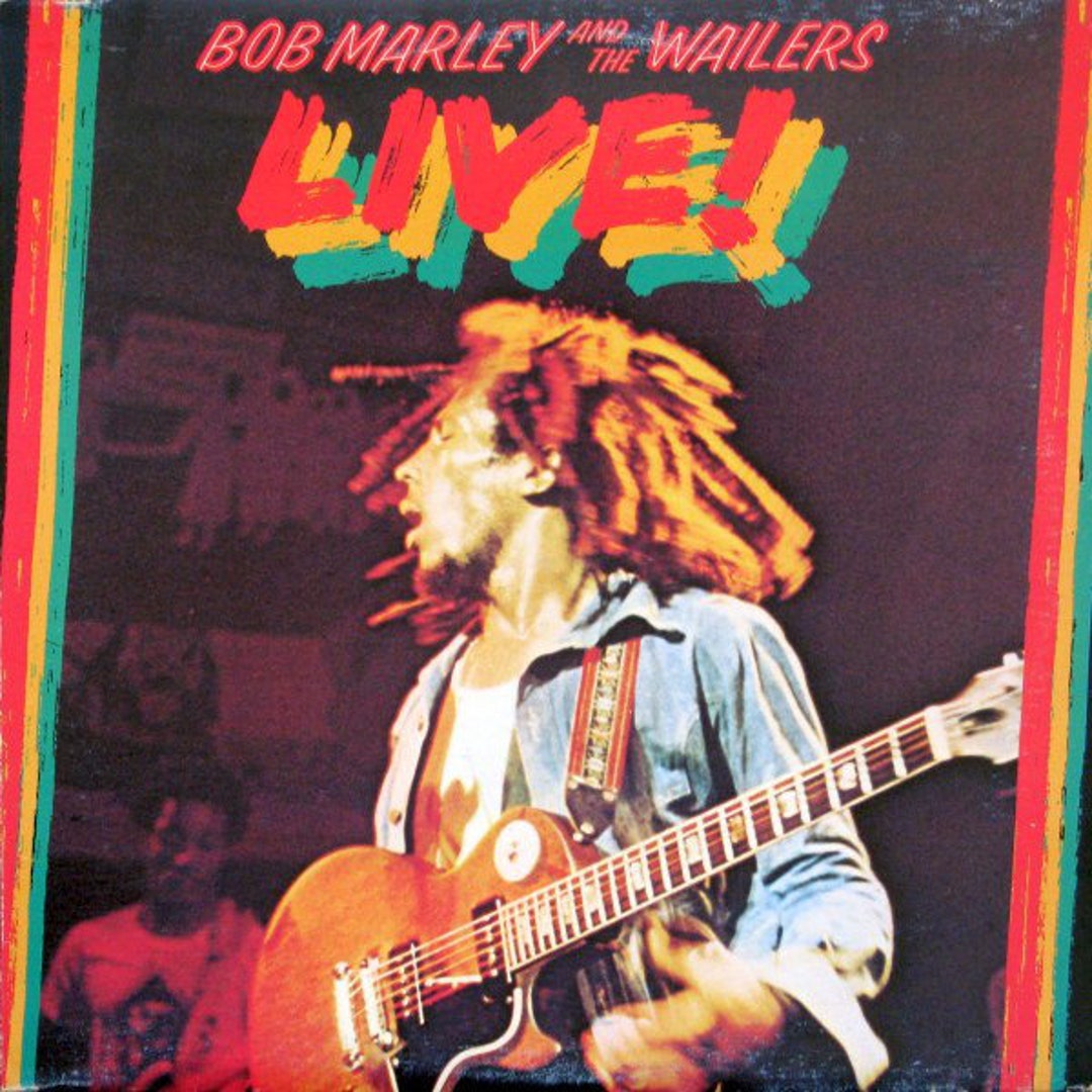 Vintage Vinyl Bob Marley and the Wailers- Live! 70's Reggae World