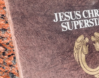 Vintage Vinyl Andrew Lloyd Webber – Jesus Christ Superstar A Rock Opera 70s  Broadway Musical Double LP Record Box Set