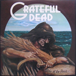 Vintage Vinyl RARE Grateful Dead - Wake Of The Flood / From The Mars Hotel 70&#39;s  Folk Rock Jam Band Country Rock UK Press 2XLP Record Set