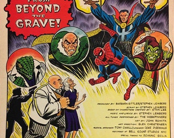 The Amazing Spider-Man Rockomic (Rock Comic): From Beyond the Grave (1972)