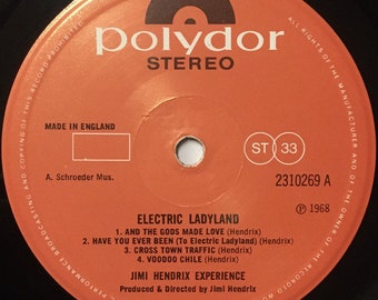 The Jimi Hendrix Experience - Electric Ladyland UK Press Banned