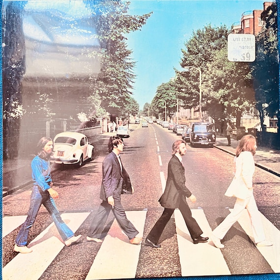 Vintage Vinyl RARE the Beatles - Abbey Road 60s Rock Original