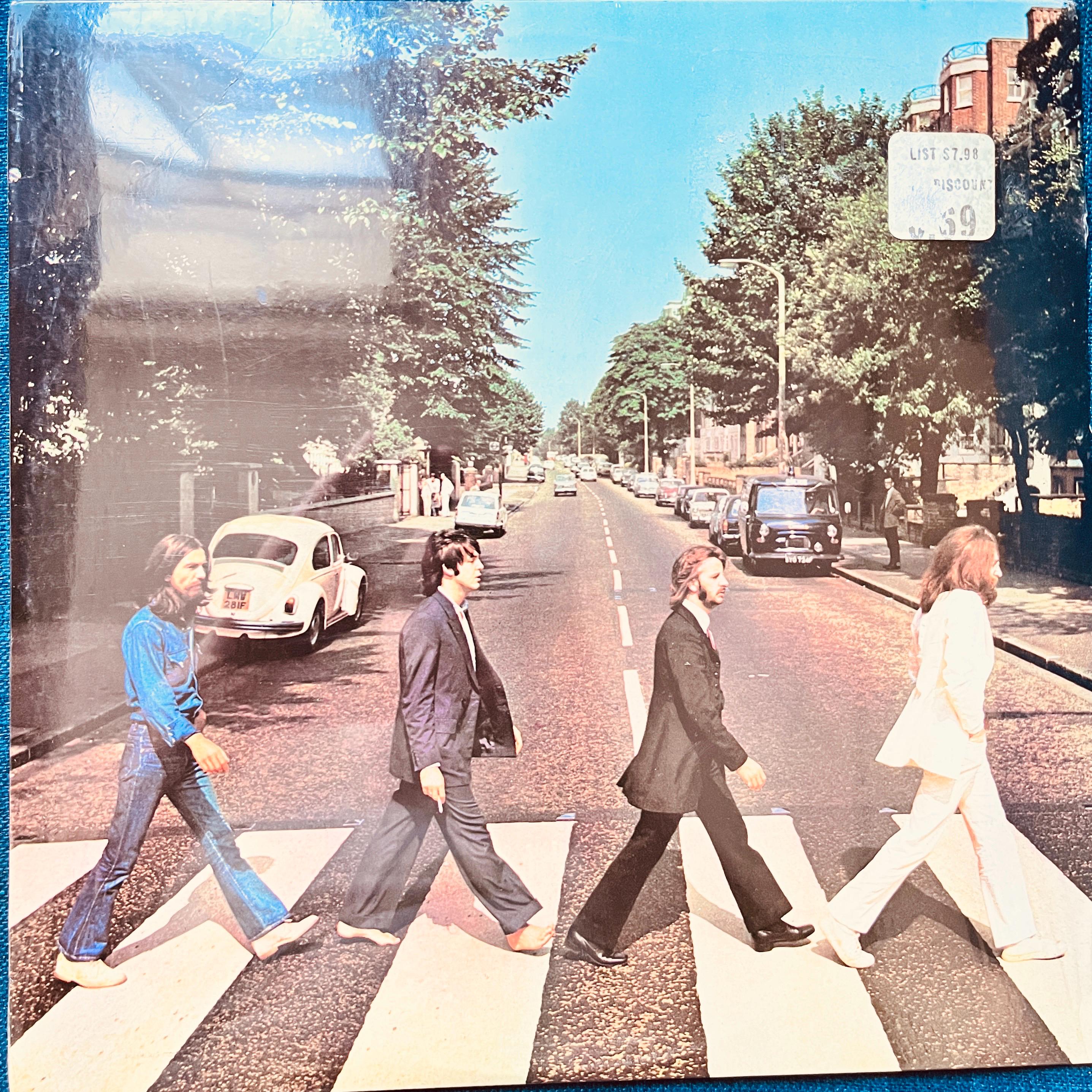 Vintage Vinyl RARE the Beatles - Abbey Road 60s Rock Original