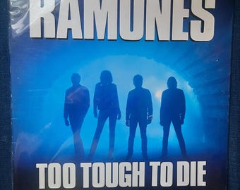 Vinilo vintage de Ramones - Too Tough To Die, LP de primera edición del punk rock de los 80