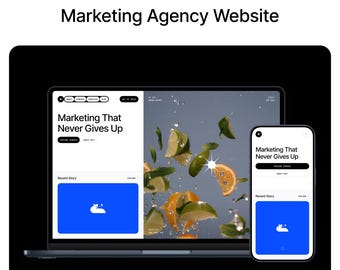 Grit – Modello di cornice per agenzia di marketing