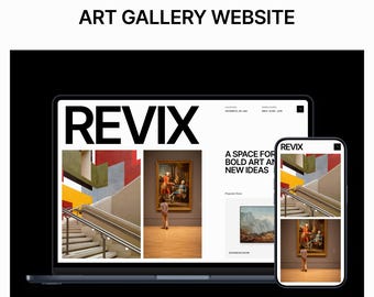 Revix – Modello di cornice per galleria d'arte