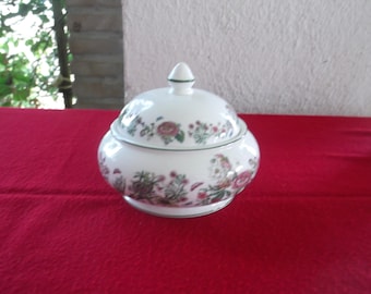 Portmeirion Summer Garland: lidded trinket or powder pot