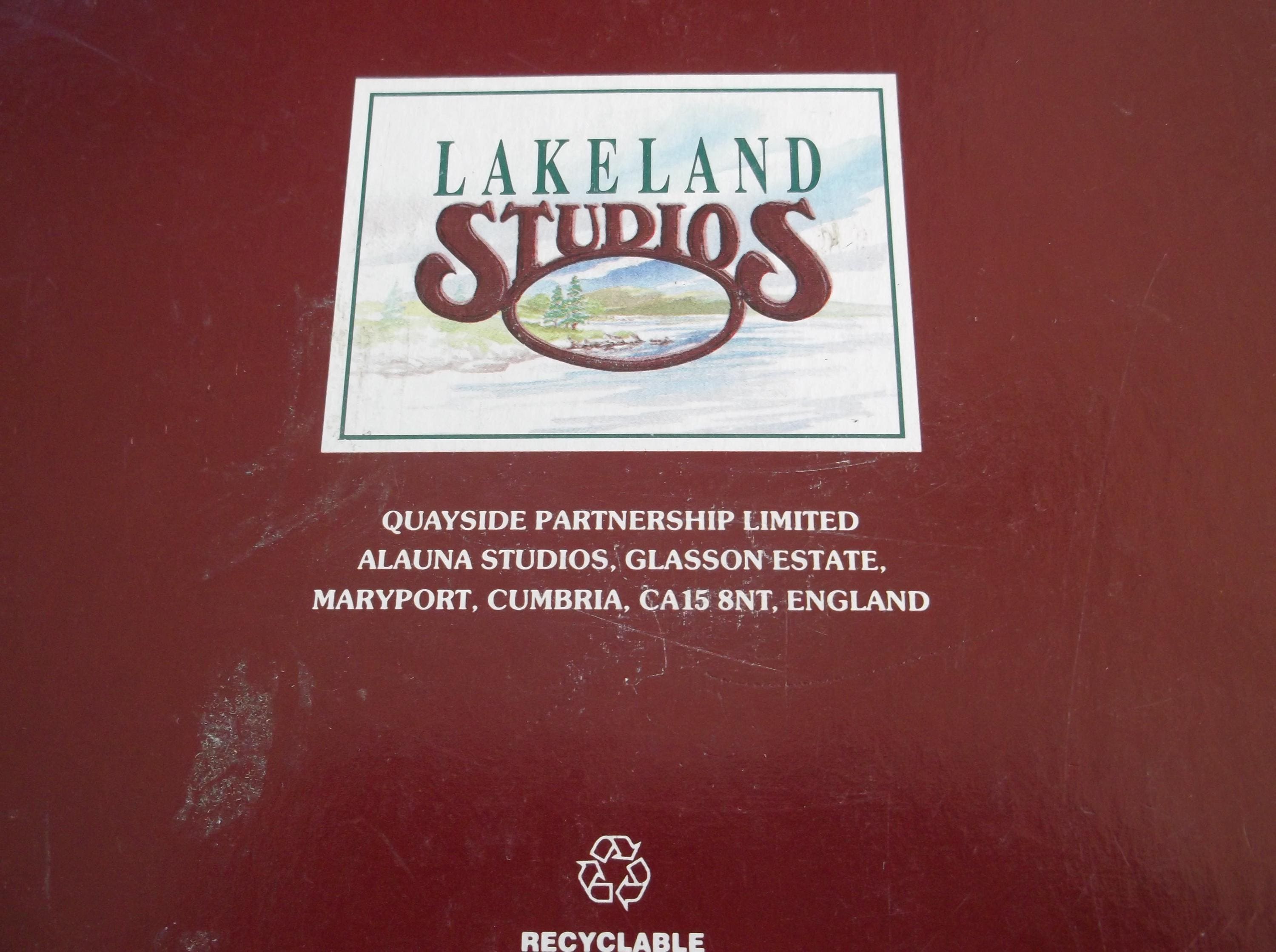 レイクランド スタジオ、ポルペロ 3D ウォール プレート (箱入り