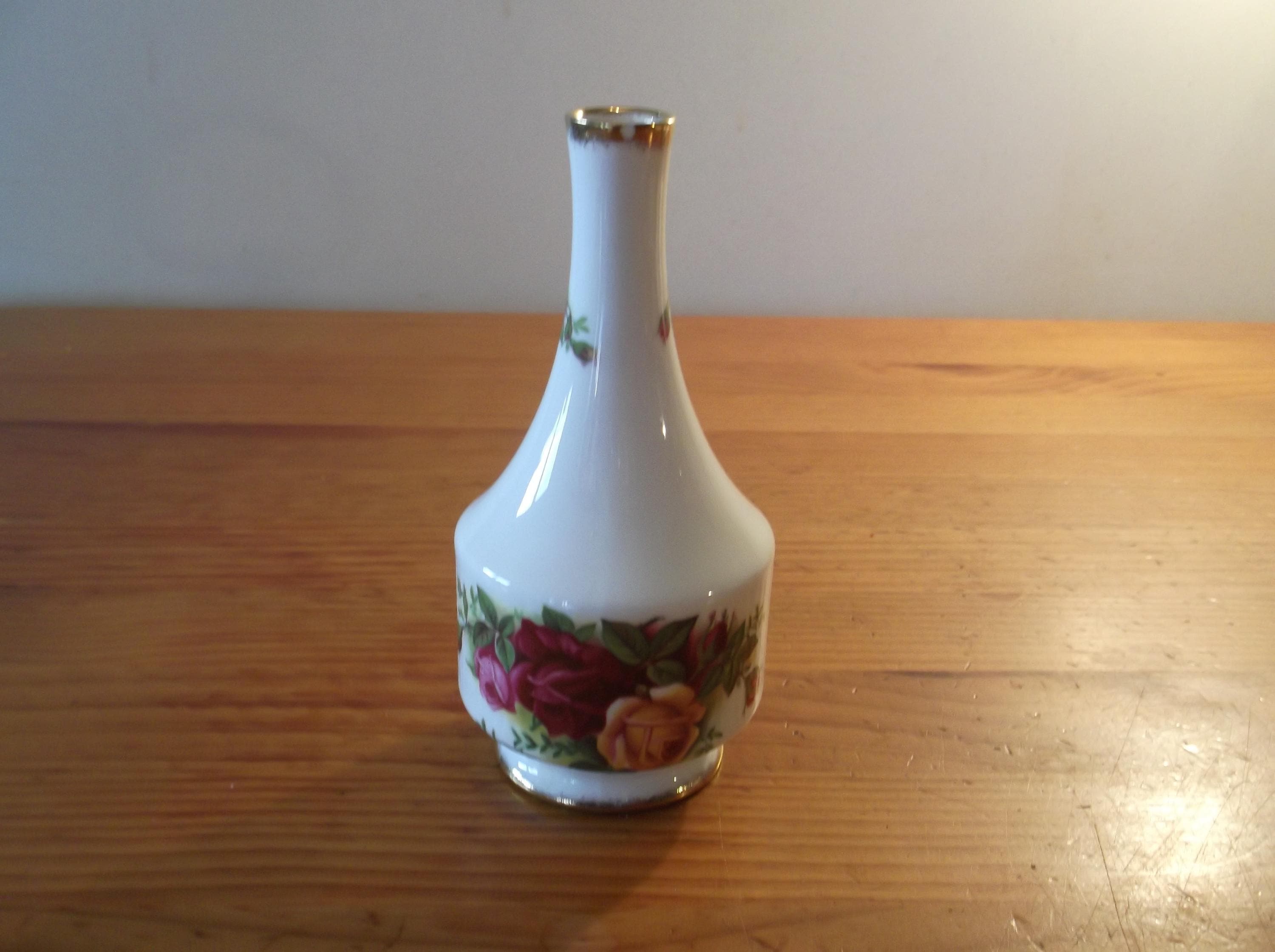ロイヤルアルバート、オールドカントリーローズ - 花瓶 - Etsy 日本