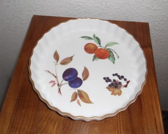 ロイヤルウースター　エベシャム　ゴールドキッシュディッシュ　お皿　大皿 ロイヤルウースター エベシャム ゴールドキッシュディッシュ お皿 大皿