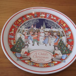 Wedgwood, A Child&#39;s Christmas 1979 plate