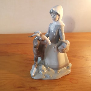 Lladro, Girl with Goat