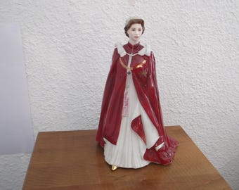 Royal Worcester figurine, Her Majesty Queen Elizabeth II, 80th Birthday