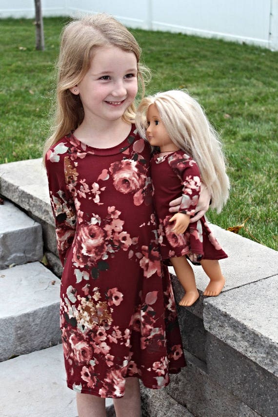 matching doll and girl clothes