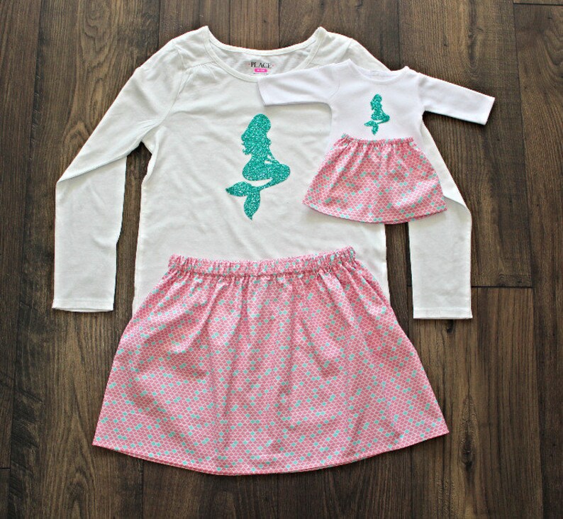 18 in doll clothes matching girl clothes