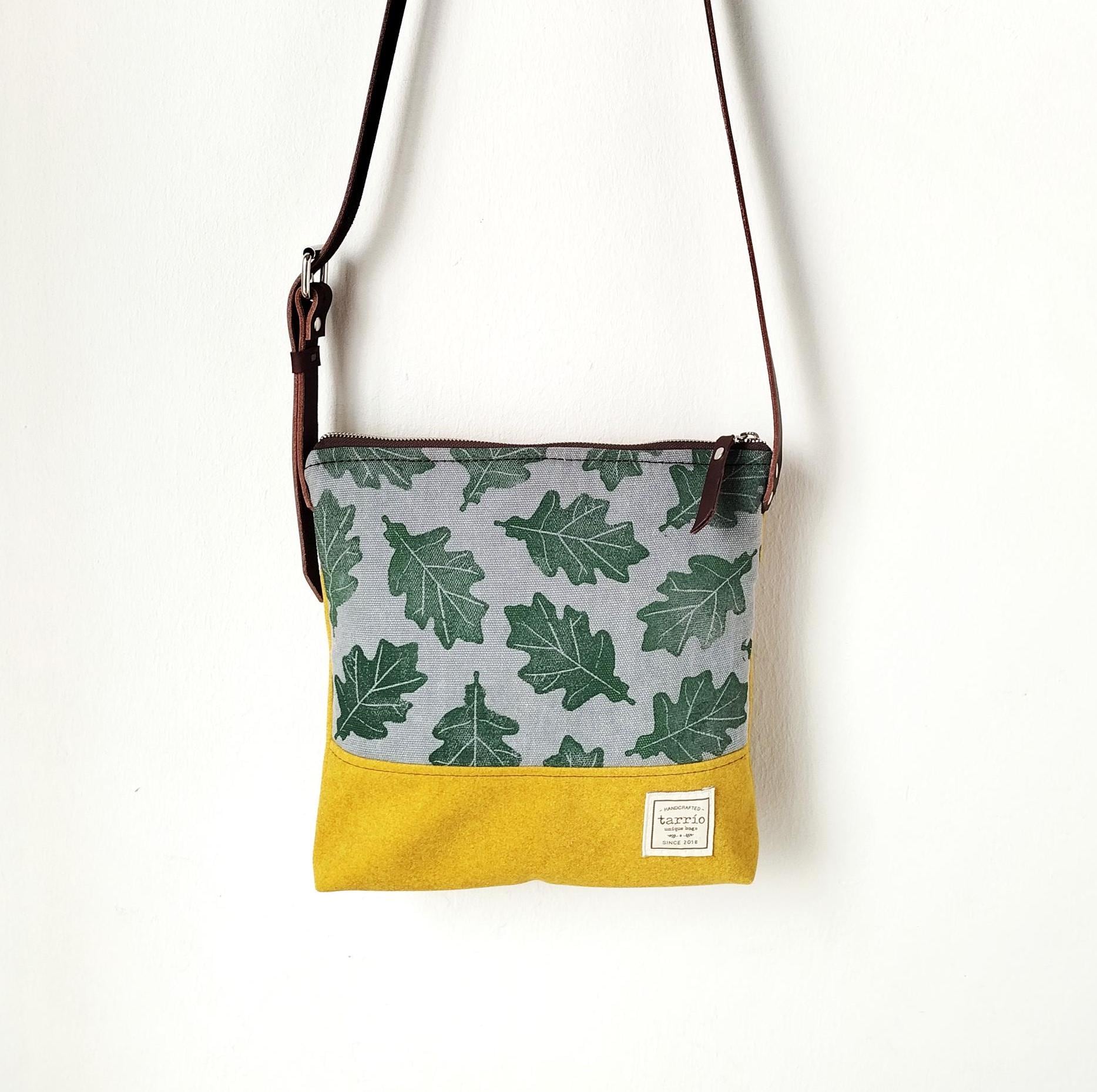 Leaf Bag Leather Shoulder Pattern - Etsy