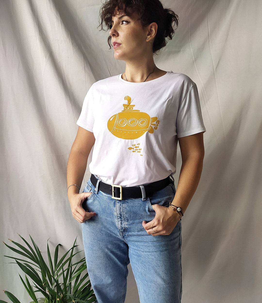 Submarine Embroidered Shirt main image 0