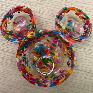 Disney inspired Mickey Mouse ring dish