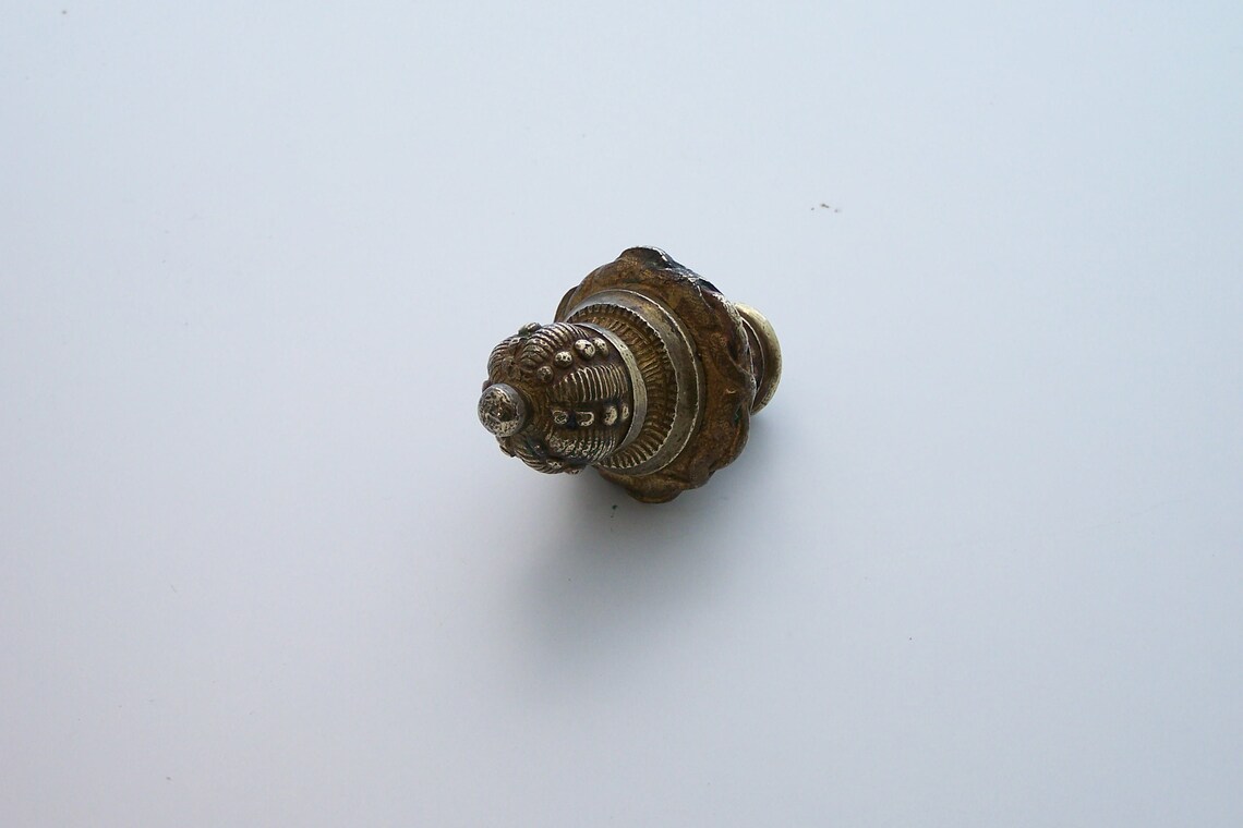 Antique Blind Pull Bronze Curtain Pull Made of 2 Parts Screwed Etsy