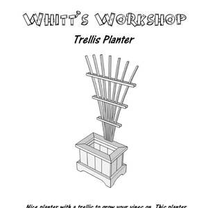 Trellis Planter image 1