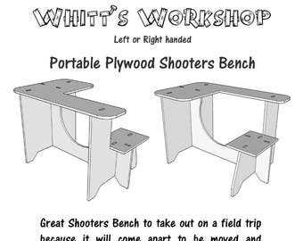 Plywood Shooters Bench / Table