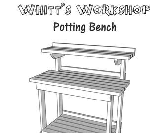 Potting Bench Kit Etsy
