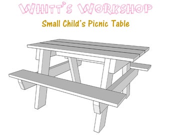 Small Childs Picnic Table