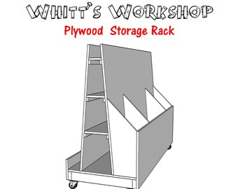 Plywood Storage Rack