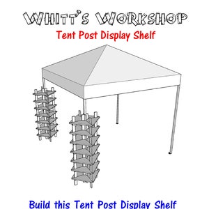 Tent Post Shelf