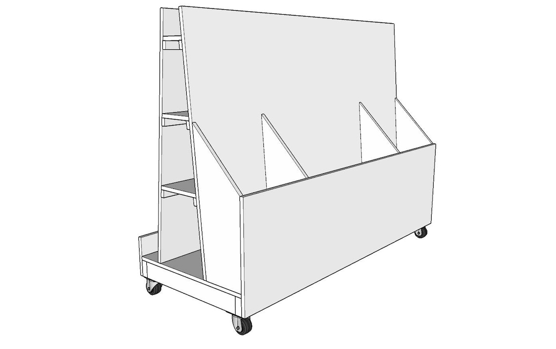 Plywood Storage Rack | Etsy