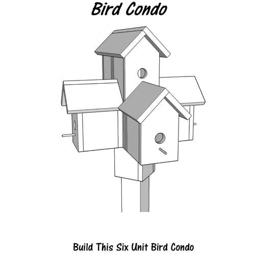 Bird Condo - Etsy - Bird Condo Plans With Desert Theme