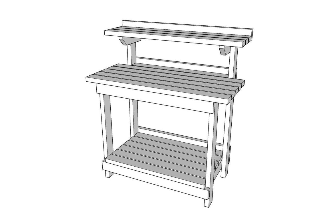 Potting Work Bench Etsy