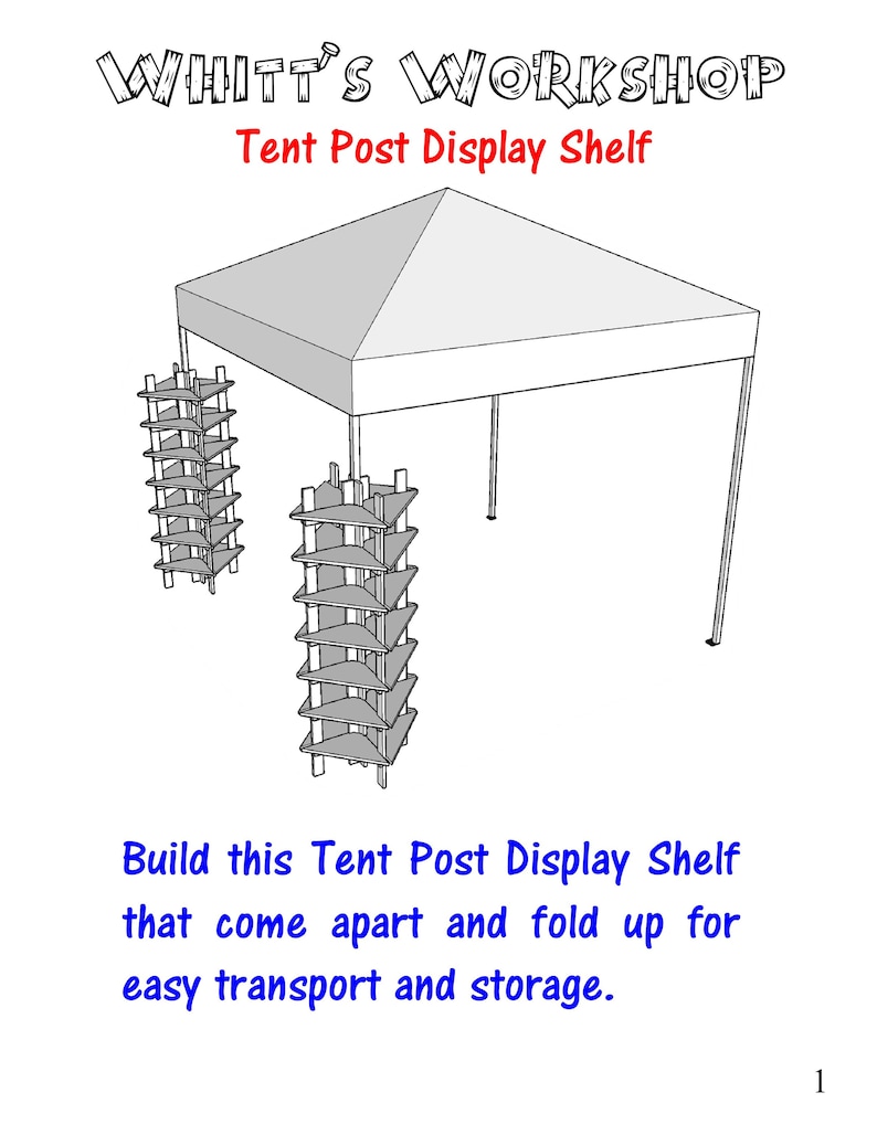 Tent Post Shelf image 1