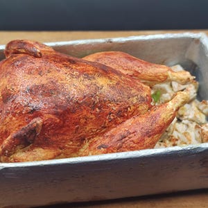 1:6 Roast Turkey in Pan