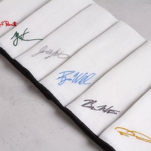 Signature Custom Pocket Square