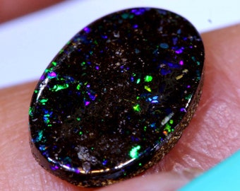 Opale Boulder, 1.95 carat Ovale, 100% naturelle origine Australie